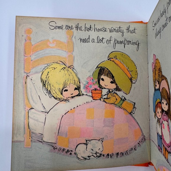 Vintage Friends Are Like Flowers Sunbeam 1968 Library Book Maria Paoletti Art - Picture 14 of 16